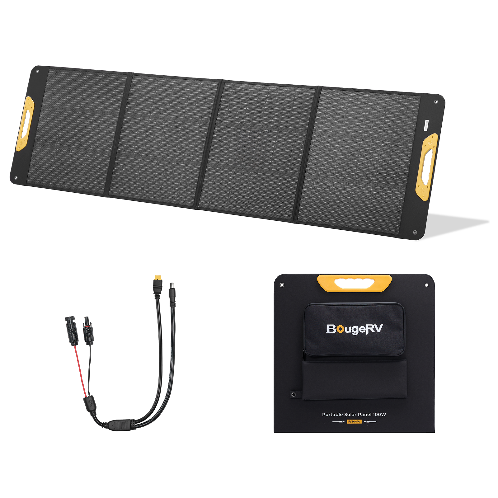 未使用 BougeRV CIGS 200W ソーラーパネル 穴取付タイプ BougeRV ソーラーパネル 太陽光パネル 200W 折りたたみ – BougeRV JP