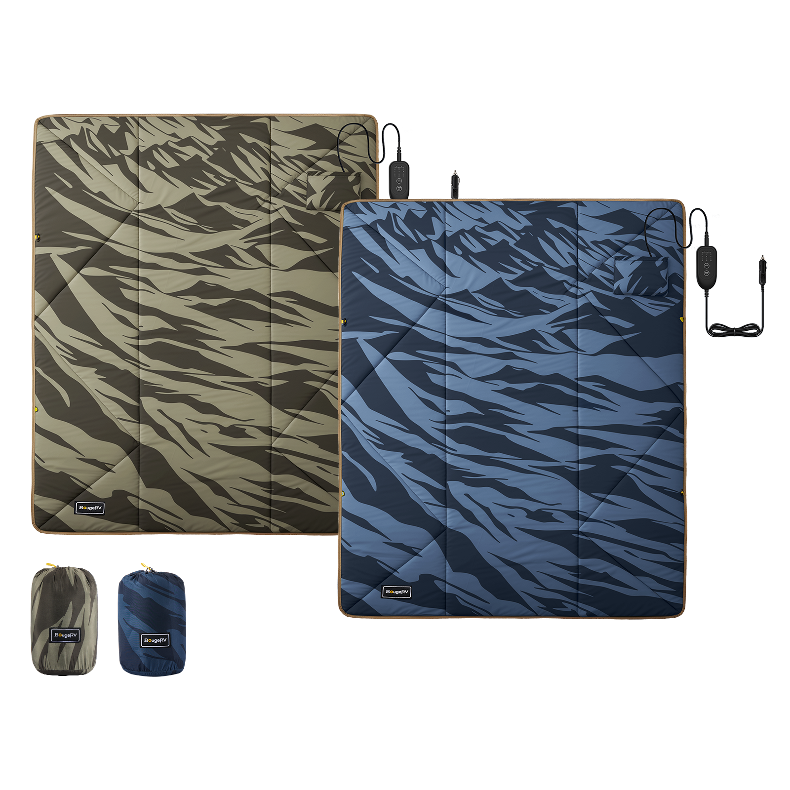 BougeRV 12V電気毛布（2枚セット） – JP.BougeRV.com