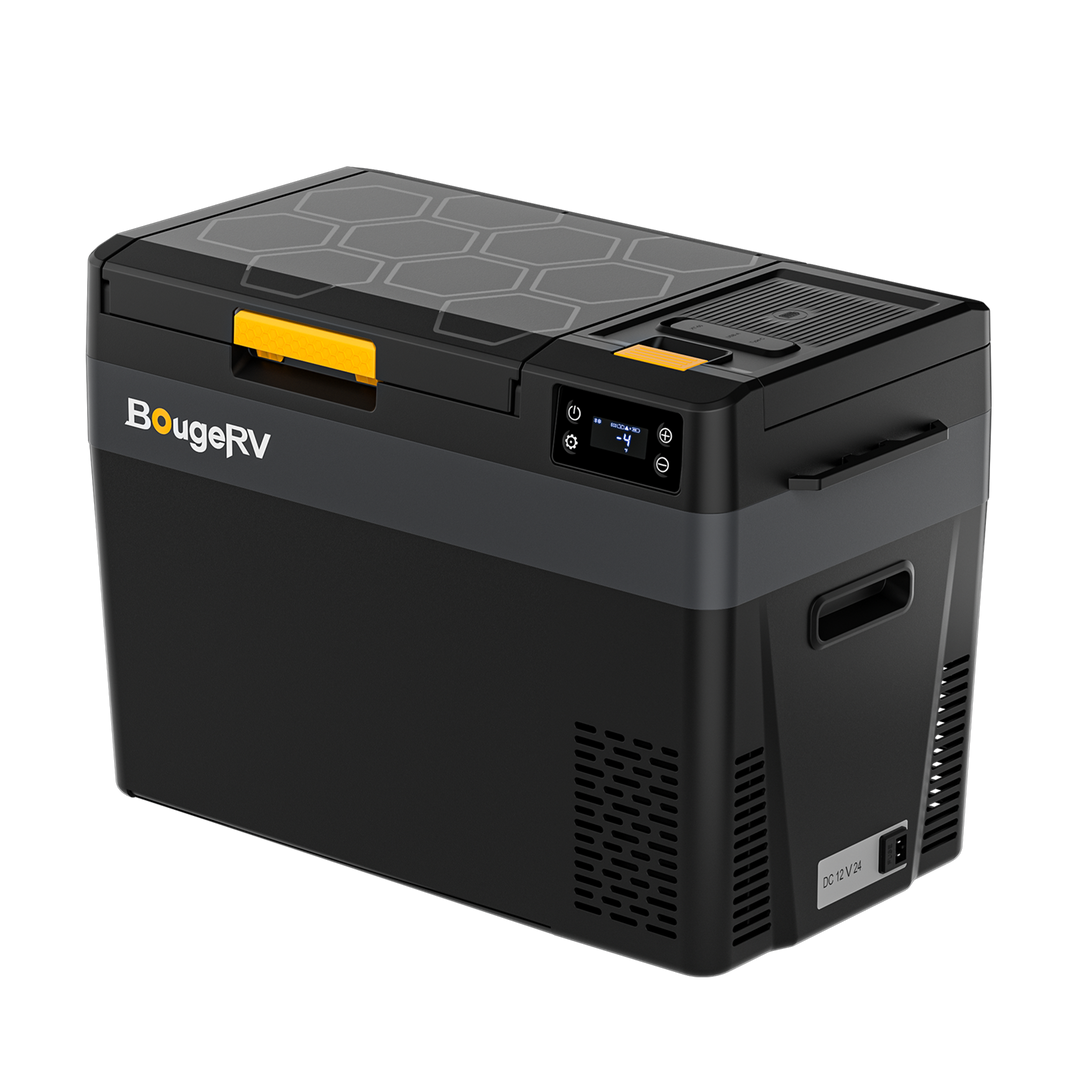 BougeRV CRX3 28L ポータブル冷蔵庫 急速冷却・静音設計・APP遠隔操作対応