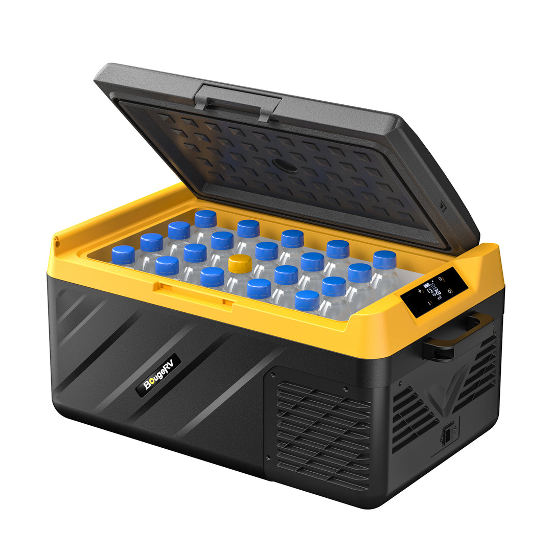 【販路限定】BougeRV  B ポータブル冷蔵庫|コンプレッサー式·急速冷凍 20L