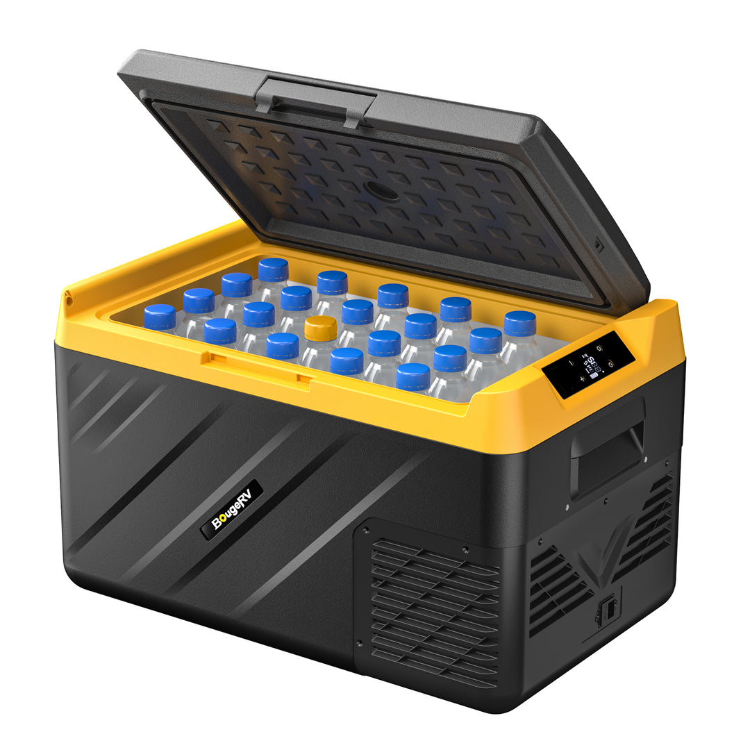 【販路限定】BougeRV  B ポータブル冷蔵庫|コンプレッサー式·急速冷凍 20L