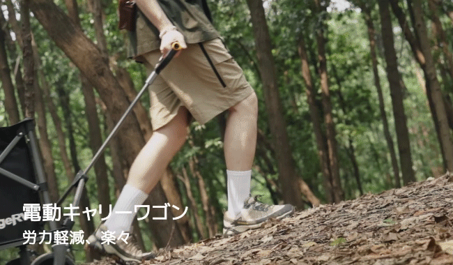 BougeRV 楽GoWagon2電動キャリーワゴン│業界トップレベル・200kg耐