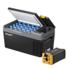 BougeRV CR Pro ポータブル冷蔵庫 | バッテリー内蔵可能・急速冷凍 20L (277Whバッテリー付)