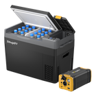 BougeRV CR Pro 29L ポータブル冷蔵庫 | バッテリー内蔵可能・急速冷凍 (277Wh専用バッテリー付き)