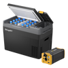 BougeRV CR Pro 29L ポータブル冷蔵庫 | バッテリー内蔵可能・急速冷凍 (277Wh専用バッテリー付き)