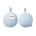 BougeRVアイマスク付きピロー│1個3役・コンパクト・持ち運び便利 · アイスブルー