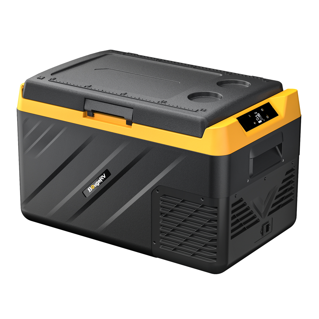 【美品】BougeRV ポータブル冷蔵庫 20L 販路限定】BougeRV B ポータブル冷蔵庫|コンプレッサー式·急速冷凍 20L