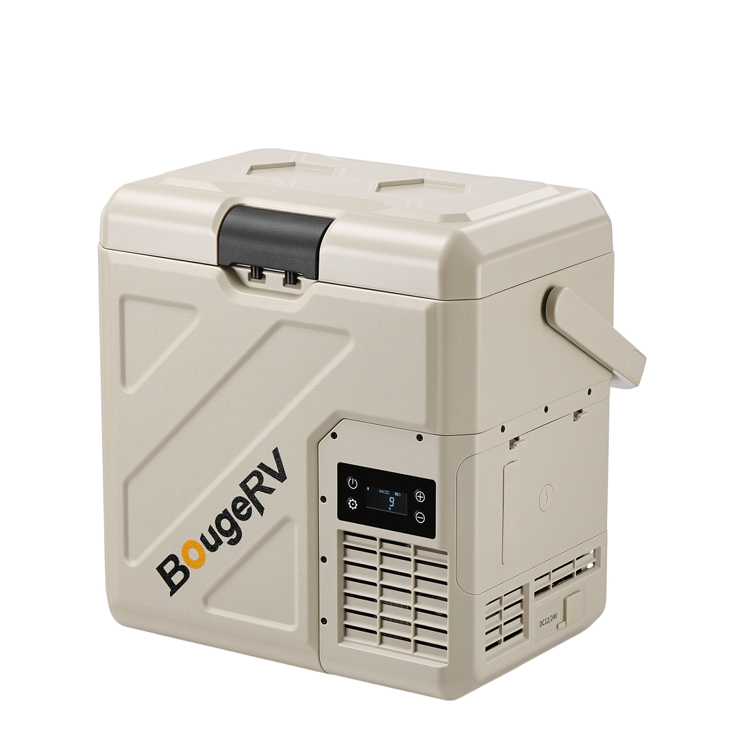 BougeRV CRH ポータブル冷蔵庫 20L｜リン酸鉄バッテリー内蔵・氷も