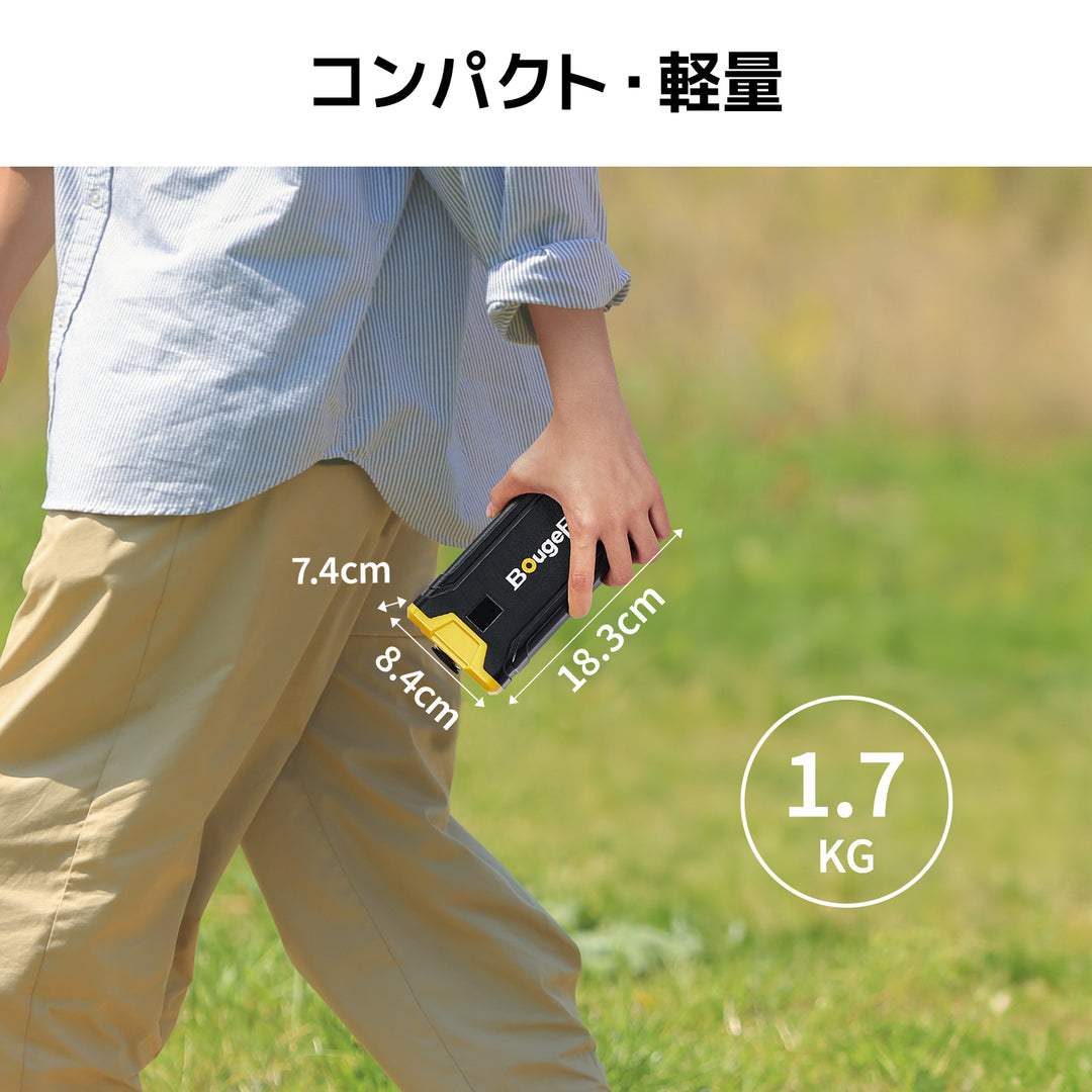 BougeRV ポータブル電源 車載冷蔵庫バッテリー 266Wh