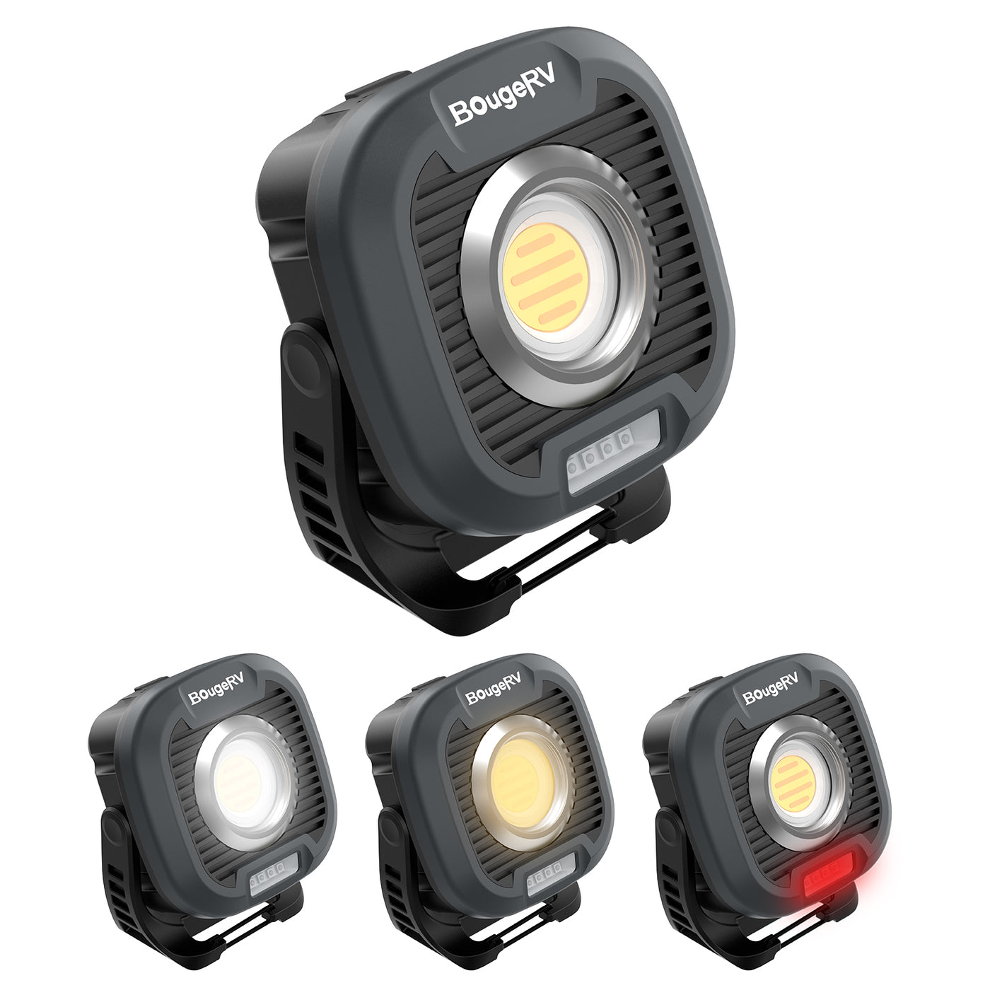 BougeRV充電式マルチLEDライト│超広範囲照明・最大24晩連続使用可能