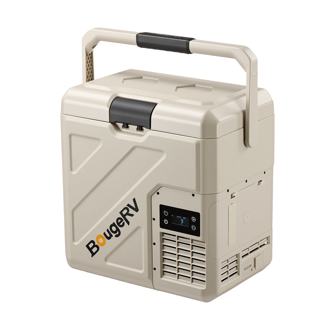 BougeRV CRH ポータブル冷蔵庫 20L｜リン酸鉄バッテリー内蔵・氷も