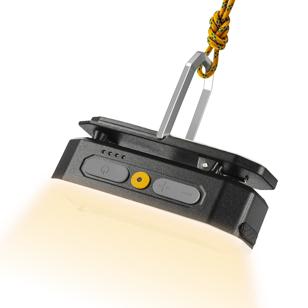 【販路限定】BougeRV 人感センサー付きLEDクリップライト｜軽量・5段階調光&3色温切替 ブラック