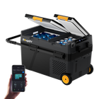 BougeRV CRD2 V2.0 40L 車載ポータブル冷蔵庫｜2室温度設定・スマホ操作対応