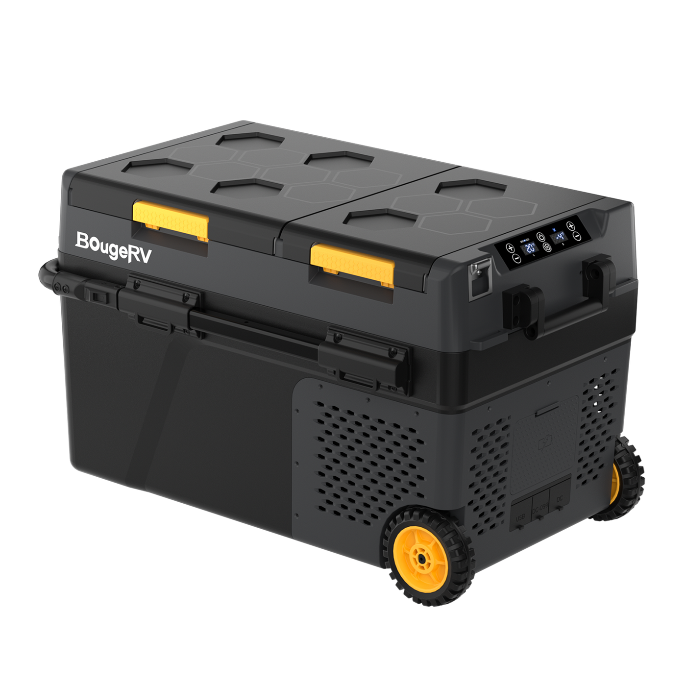 BougeRV ポータブル冷蔵庫 50L BougeRV CRD2ポータブル冷蔵庫 40L│デュアルゾーン・個別制御