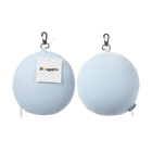 BougeRVアイマスク付きピロー│1個3役・コンパクト・持ち運び便利 · アイスブルー