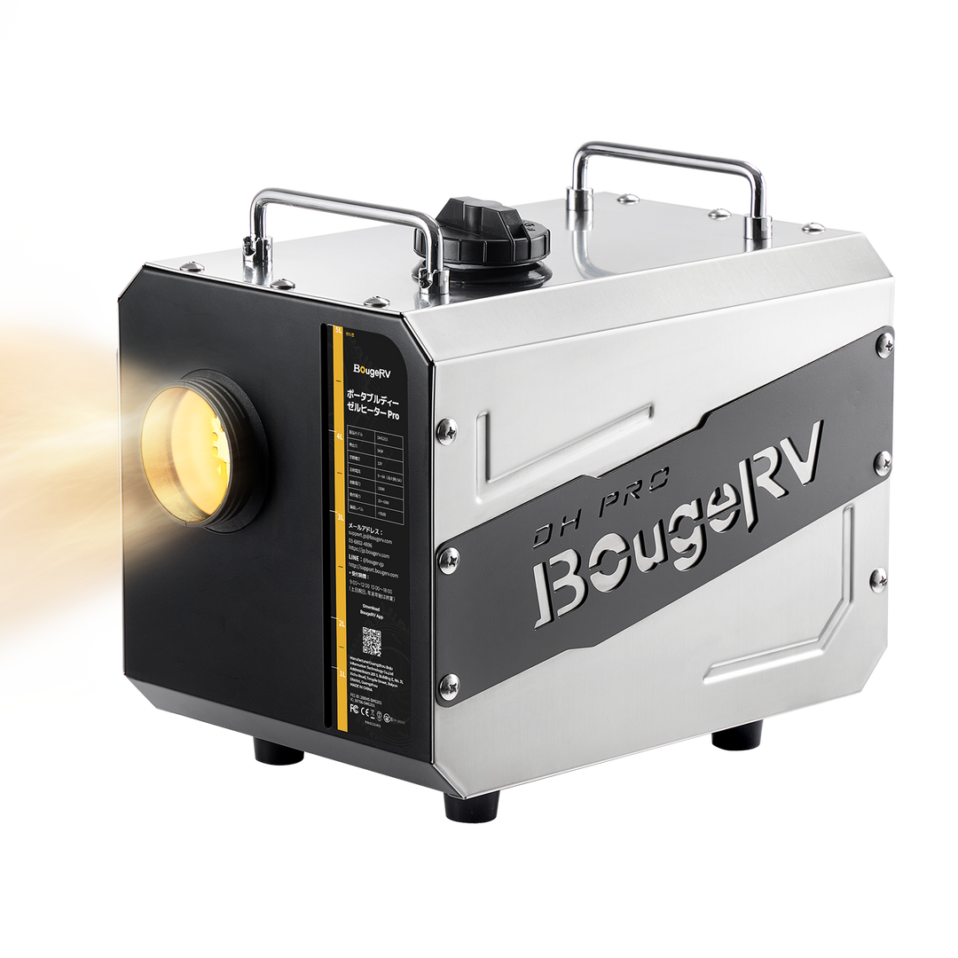 BougeRV 一体型FFヒーター Pro│軽油専用・恒温モード搭載・高地対応