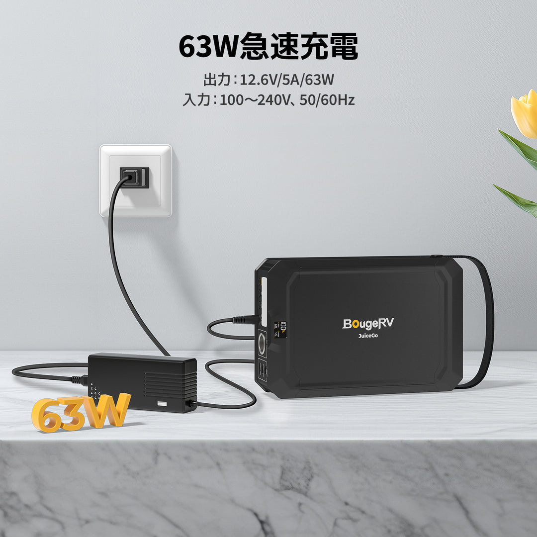 BougeRV ACアダプター AC充電コード AC充電器 – JP.BougeRV.com