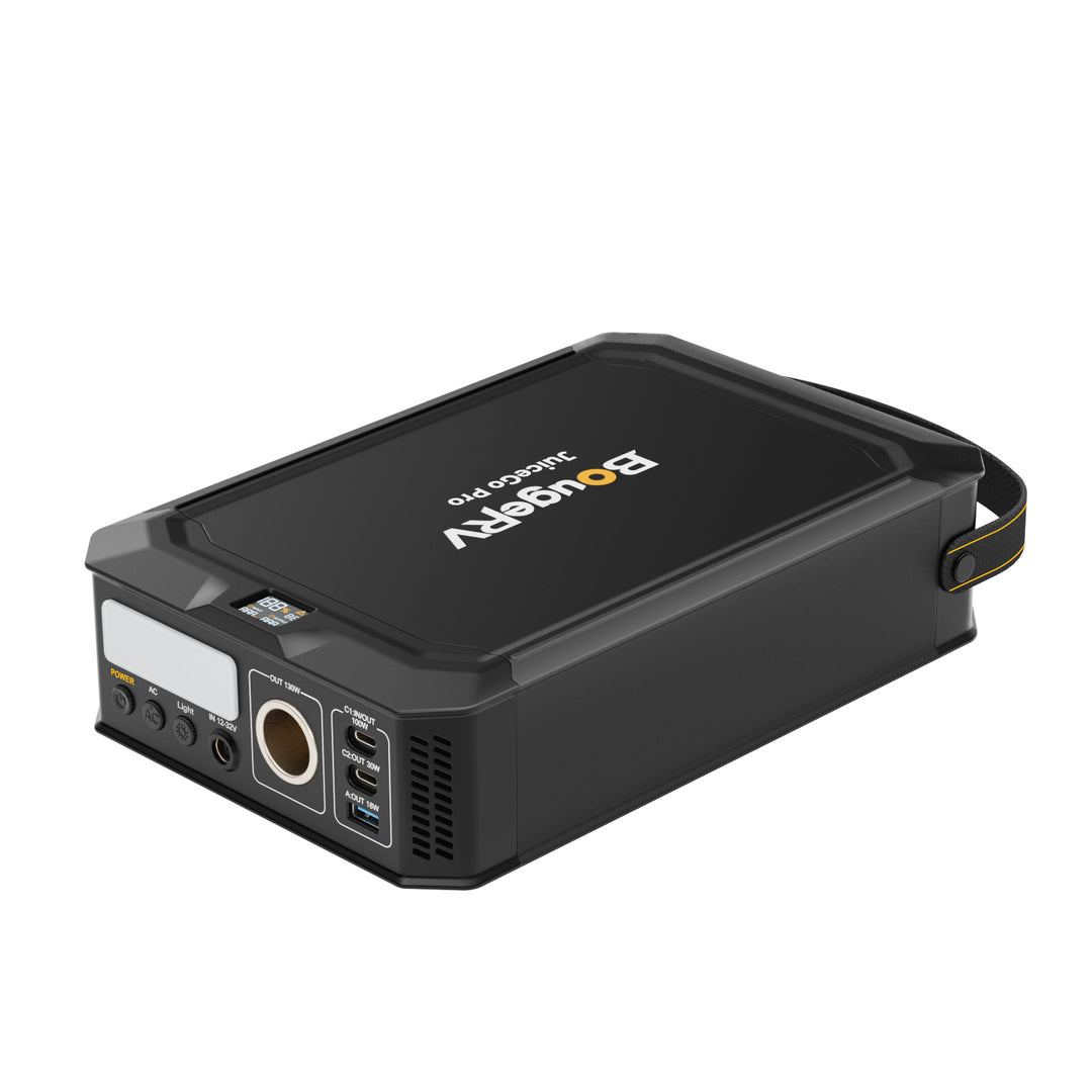 販路限定】BougeRV JuiceGo Pro ポータブル電源| 240Wh·軽量設計·多 