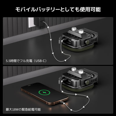 BougeRV AL05 Proランタン│超広範囲照明・最大24晩連続使用可能
