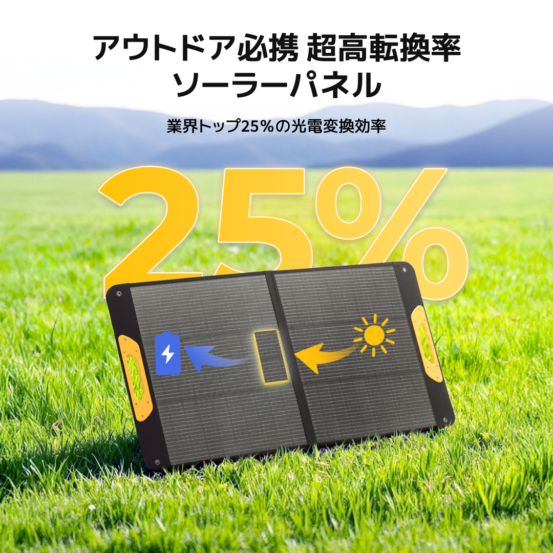 BougeRV 100W ソーラーパネル 25%高変換効率 グラスファイバー採用 BougeRV 100W ソーラーパネル 25%高変換効率 グラスファイバー採用
