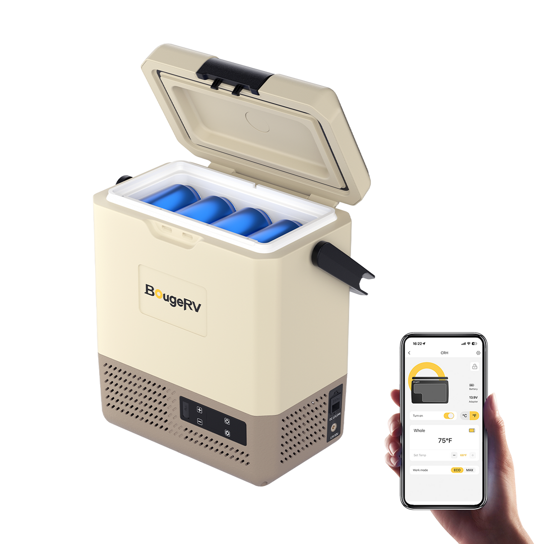 BougeRV ポータブル冷蔵庫 9L ボージアールブイ CRH(ブラック) BougeRV BougeRV ポータブル冷蔵庫 9L ボージアールブイ CRH(ブラック) BougeRV