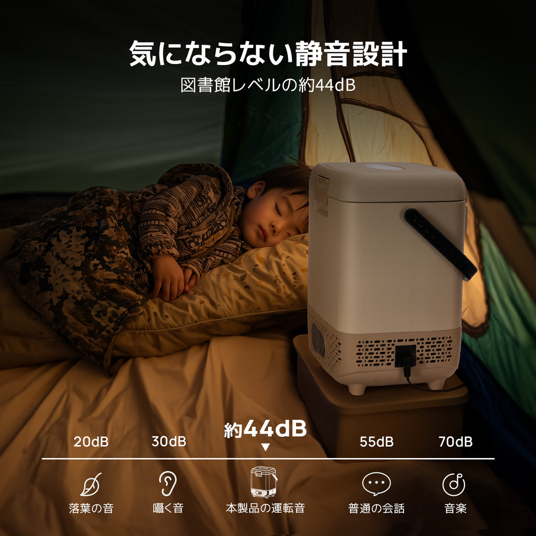 【販路限定】BougeRV 12Lポータブル保温冷蔵庫│冷凍・冷蔵・保温可能│コンパクト