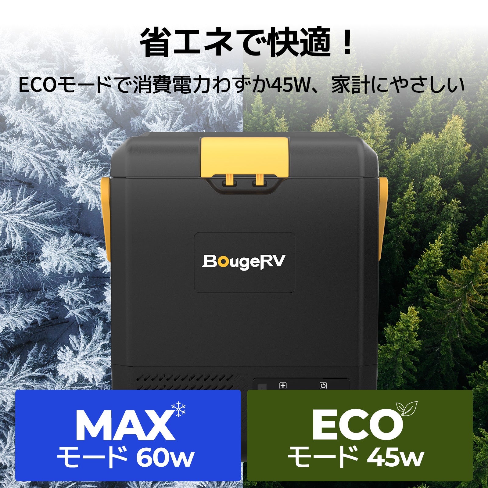 BougeRV CRH 9L ポータブル冷蔵庫 ブラック – BougeRV JP