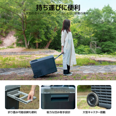 F40C4TMP 車載冷蔵庫 40L ポータブル冷蔵庫