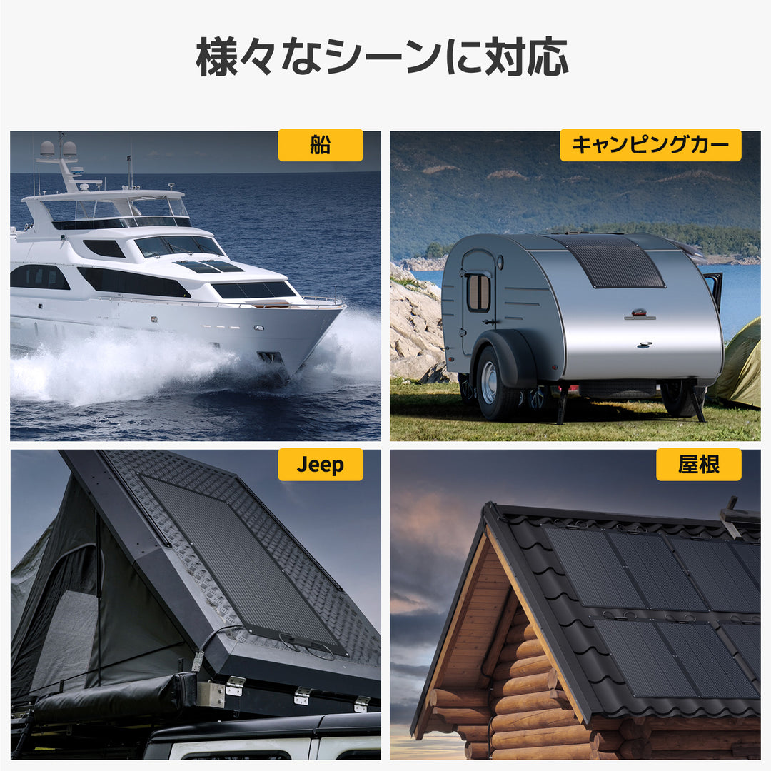 BougeRVソーラーパネル用防水ブチルゴムテープ│Arch Proシリーズ・Yumaシリーズ・Archシリーズ用