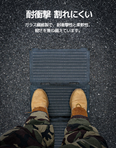 BougeRV ポータブル電源 ソーラーパネル セット