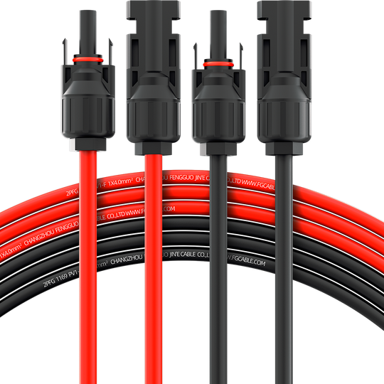 DABBSSON 120wソーラーパネル&MC4型延長ケーブル6m ソーラー延長