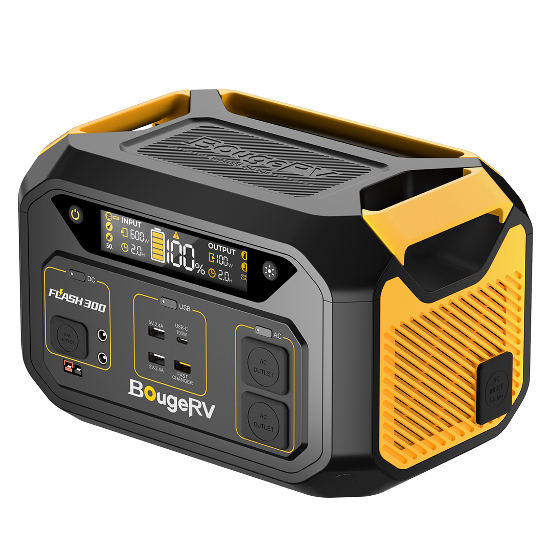 BougeRV ポータブル電源　バッテリー Amazon.co.jp: BougeRV ポータブル電源 小型 軽量 240Wh リン酸