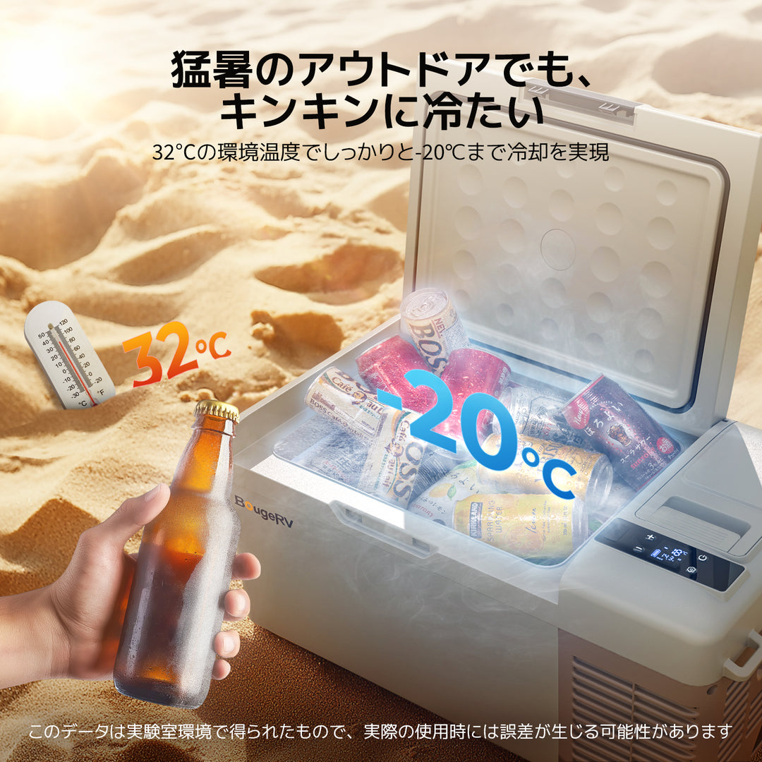 BougeRV CLB 15L ポータブル冷蔵庫