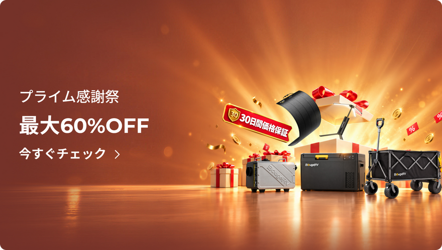 販路限定】BougeRV B ポータブル冷蔵庫|コンプレッサー式·急速冷凍 20L