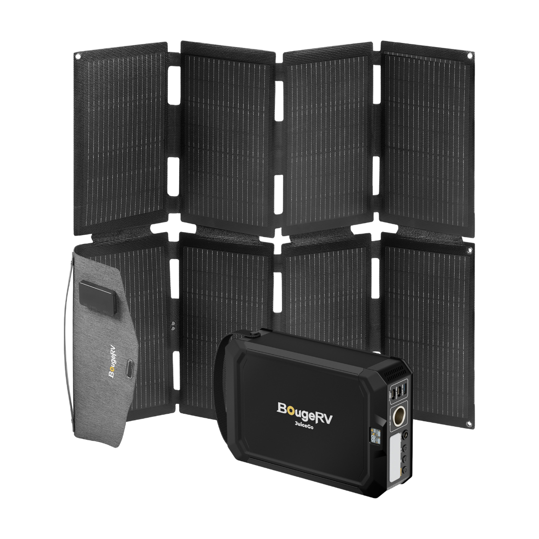 BougeRV JuiceGo ポータブル電源| 240Wh·軽量設計·多ポート対応