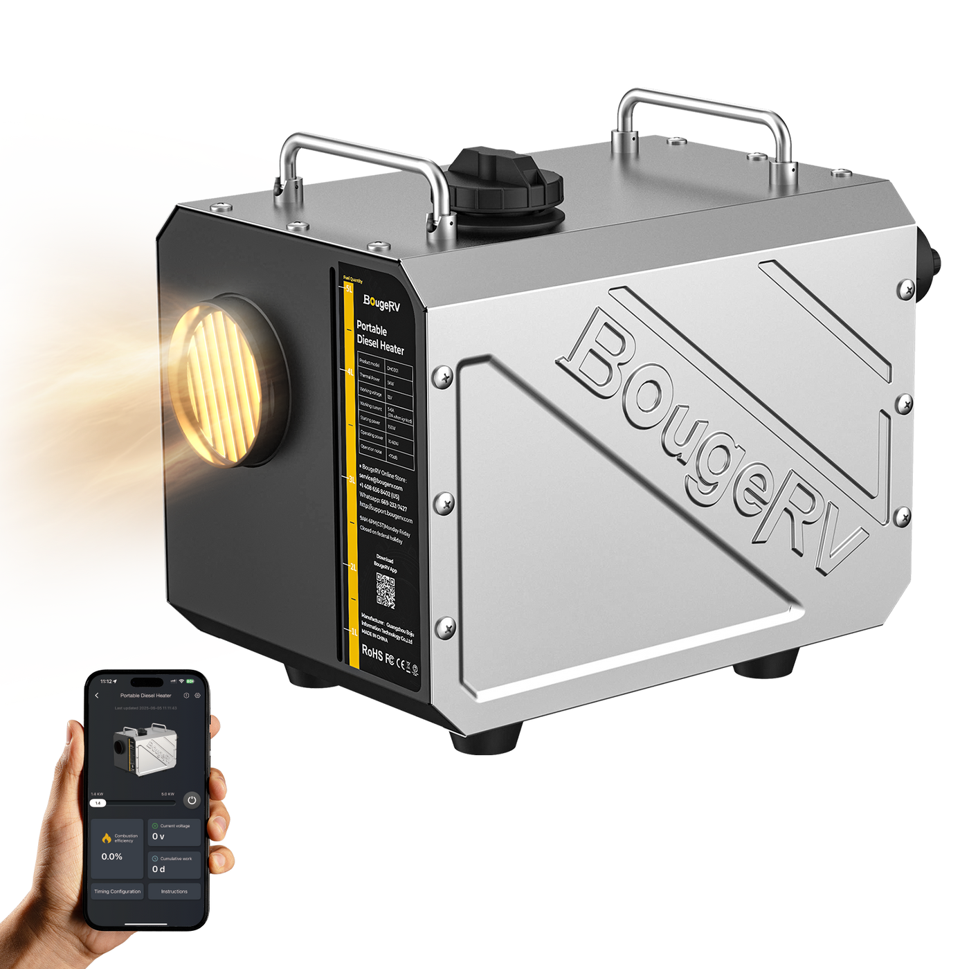 BougeRV 一体型 FFヒーター